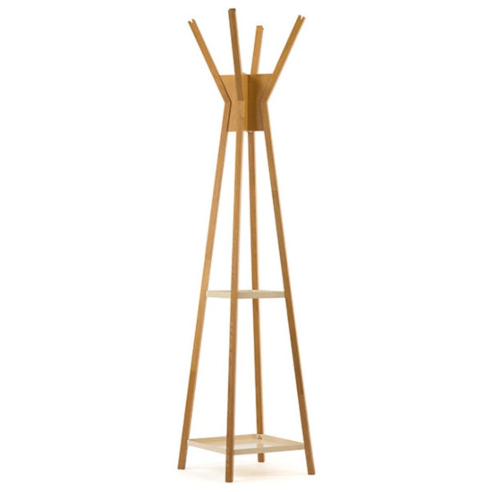 Eigen ąžuolo medžio baldų stovas Woodman kolekcija, Korpuso baldai, Drabužių spintos baldai image