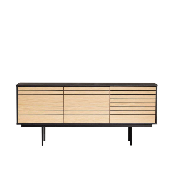 Juostelėta bufetė (žema) Woodman kolekcija, Korpuso baldai, Komodos image