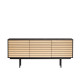Juostelėta bufetė (žema) Woodman kolekcija, Korpuso baldai, Komodos image