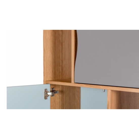 Avon siauras knygų lentynas Strata Woodman kolekcija, Korpuso baldai, Knygų lentynos image