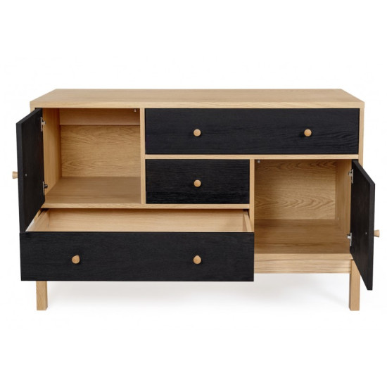 AbbeyWood komoda (ąžuolas/juodasis ąžuolas) Woodman kolekcija, Komodos image