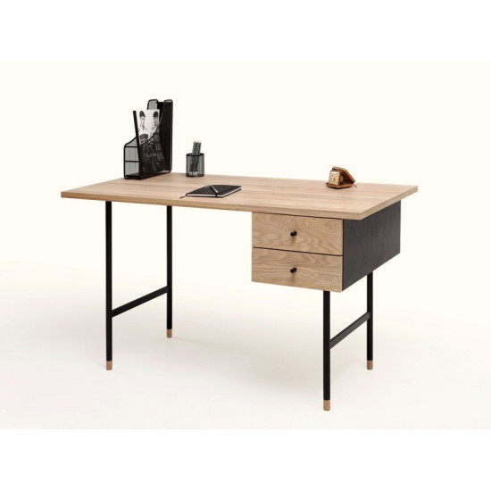 Jaunimo rašomasis stalas (ąžuolas) Woodman kolekcija, Korpuso baldai, Rašytuvai image