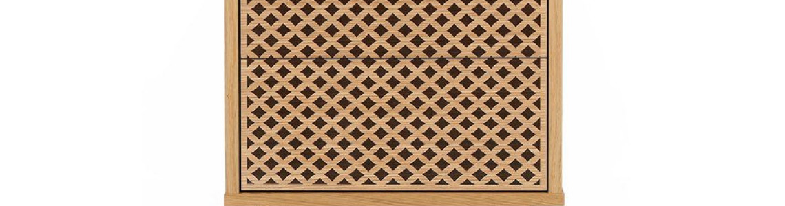 Naktiniai staleliai skandinaviško dizaino baldai interjere