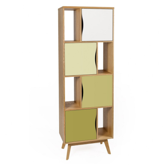 Avon siauras knygų lentynos Olive image