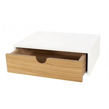 Farsta sieninis naktinis stalelis 3 spalvose (juodas, baltas, ąžuolas)