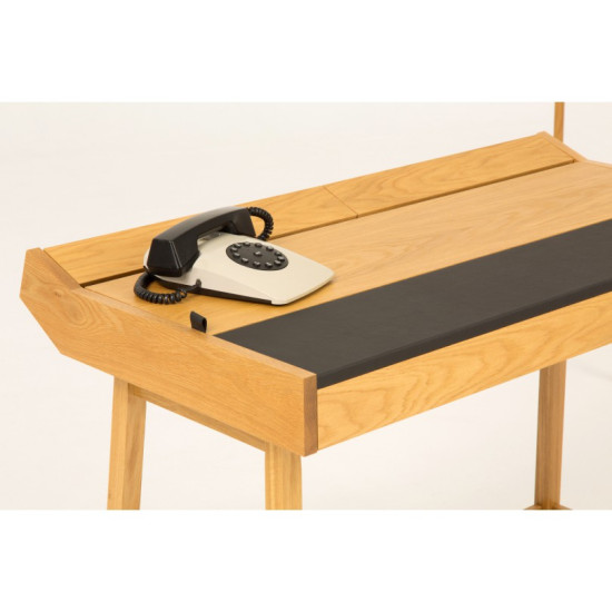 Brompton Sulankstomas Darbo Stalas (Ąžuolas-Mėlynas) Woodman kolekcija, Korpuso baldai, Rašytuvai image