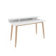 Farsta rašomasis stalas (baltas) Woodman kolekcija, Korpuso baldai, Rašytuvai image