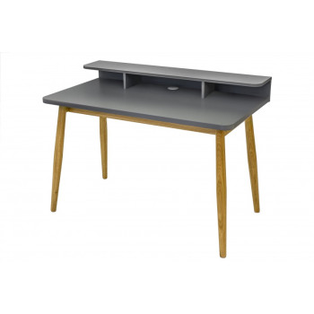 Farsta rašomasis stalas (pilkas)