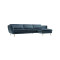 Trumpas kampinis, modulinis sofa TEDDY (Chaiselongue)