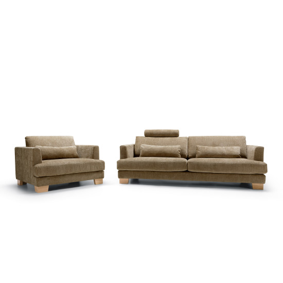Trijų vietų modulinis sofa Brandon (3 vietų) Sofa, Neišsiskiriantys, trivietiai sofai image