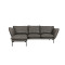 Trumpas kampinis sofa HUGO (Chaiselongue 2set)