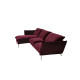 Trumpas kampinis sofa HUGO (Chaiselongue 3set) Sofa, Neatrankami kampiniai sofa image