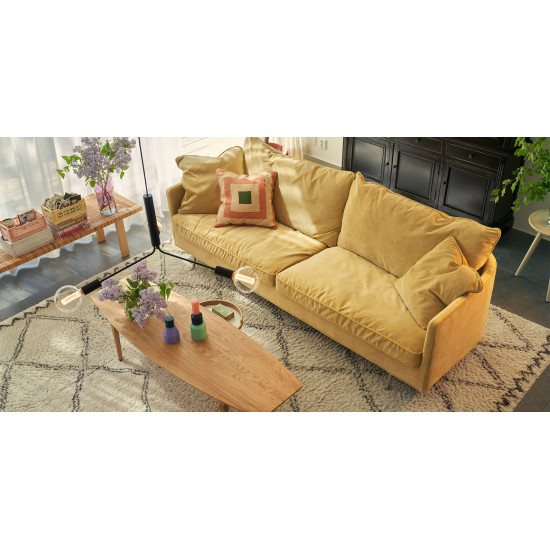 Trijų vietų modulinis sofa JULIA (3 vietų) Sofa, Neišsiskiriantys, trivietiai sofai image