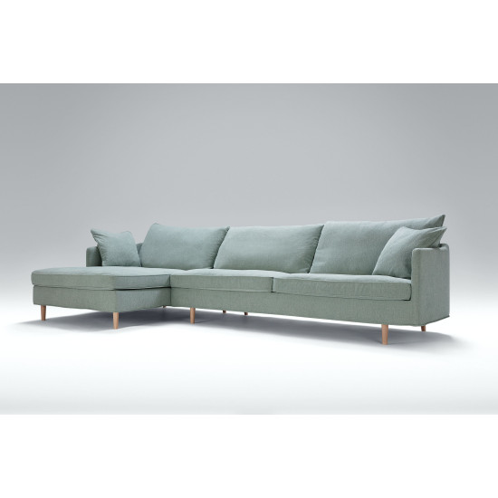 Trumpas kampinis, modulinis sofos JULIA (Chaiselongue) image