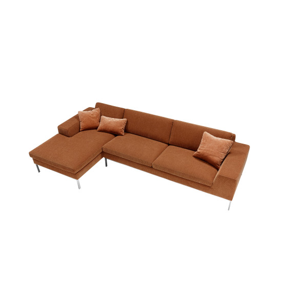 Trumpas kampinis sofa JUSTUS (Chaiselongue 3set) Sofa, Neatrankami kampiniai sofa image