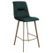 Bāra krēsls CUSTO tumši zaļš