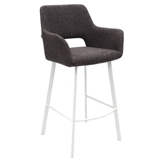 STARK tamsiai ruda baro kėdė image