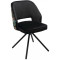 Kėdė ANDRE juoda / pasukama