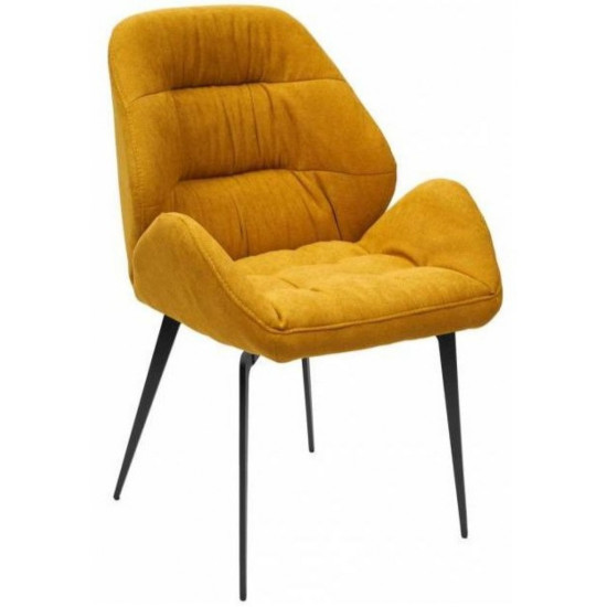 Kėdė COLIN garstyčių geltonos spalvos Kėdės, Virtuvės kėdės image