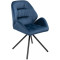 Kėdė COLIN tamsiai mėlyna / pasukama