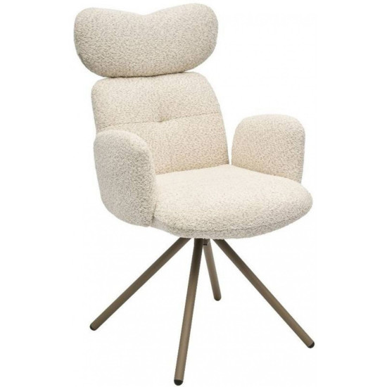 MORANT kėdė šviesiai ruda / sukamoji Kėdės, Virtuvės kėdės image