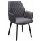 MORIS kėdė tamsiai pilka / pasukama