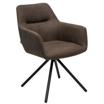 OLIVER kėdė tamsiai ruda