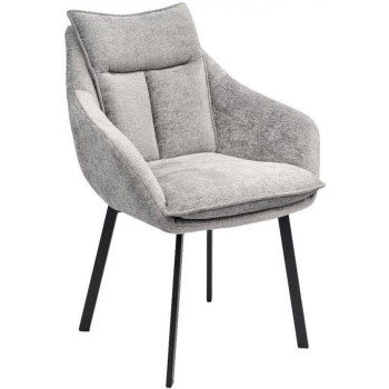 PATRIK kėdė šviesiai ruda / pasukama