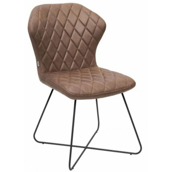 Kėdė RALF PU tamsiai ruda