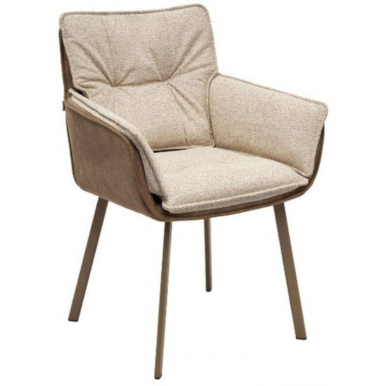 Kėdė RASMUS šviesiai ruda / sukamoji Kėdės, Virtuvės kėdės image