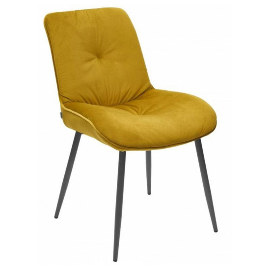 Kėdė RAUL garstyčių geltonumo Kėdės, Virtuvės kėdės image