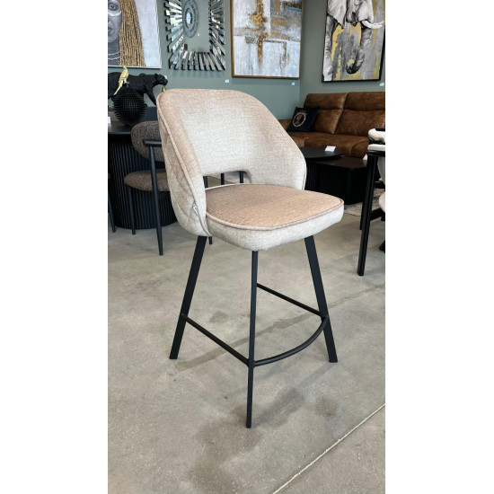 Pusiau baro kėdė ANDRE šviesiai ruda / sukamoji image