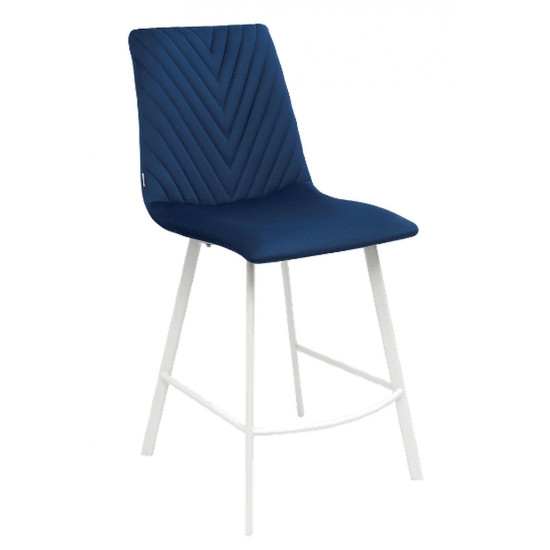 Pusiau baro kėdė CUSTO tamsiai mėlyna Kėdės, Virtuvės kėdės image