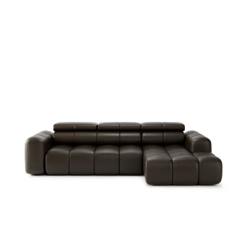 Kampinė sofa Bloom electric seat extension