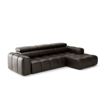 Kampinė sofa Bloom electric seat extension