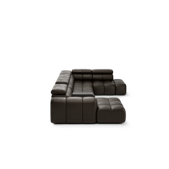 Kampinė sofa Bloom electric seat extension