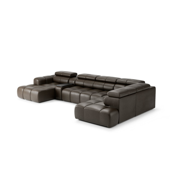 Kampinė sofa Bloom electric seat extension