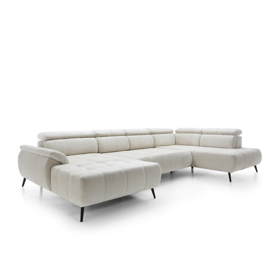 Kampinė sofa electric seat extension Genova III Ištraukiami sofai, Ištraukiami kampiniai sofai image