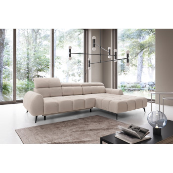 Kampinė sofa Piano electric seat extension
