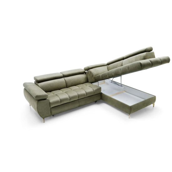 Kampinė sofa LUGANO II Ištraukiami sofai, Ištraukiami kampiniai sofai image