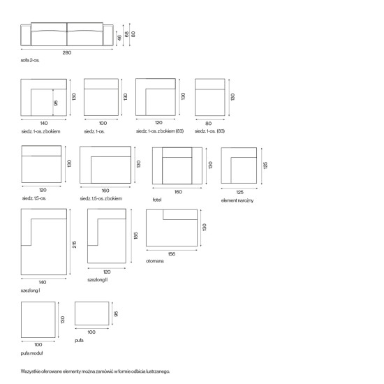Dvivietė sofa Paradiso