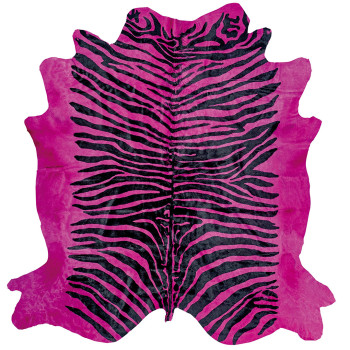 Vaip PELLE STAMPATA ZEBRA FUXIA, 200 × 240 cm