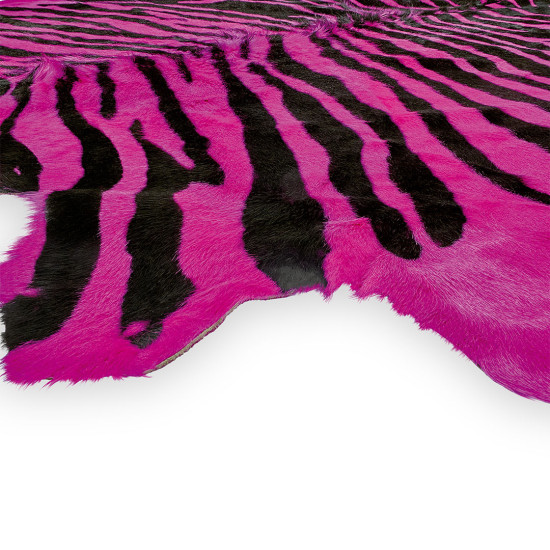 Kilimas PELLE STAMPATA ZEBRA FUXIA, 200 × 240 cm