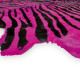 Kilimas PELLE STAMPATA ZEBRA FUXIA, 200 × 240 cm