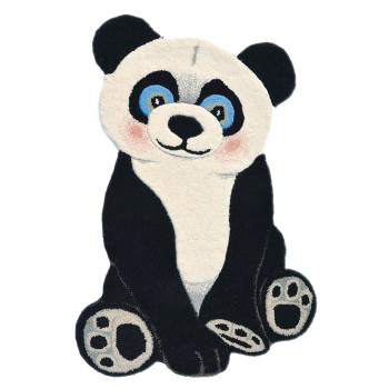 Vaip ANIMALS PANDA BLACK/WHITE, 60 × 90 cm