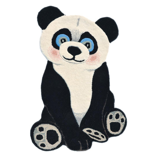 Kilimas ANIMALS PANDA BLACK/WHITE, 60 × 90 cm