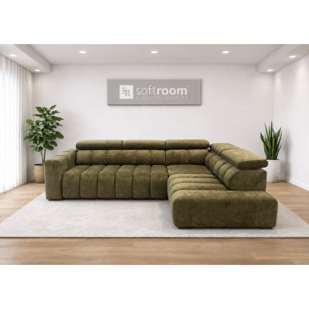 Sofa WETO (Elektrinė) (Išskleidžiama) (Kampinė) (Ekspozicinė)